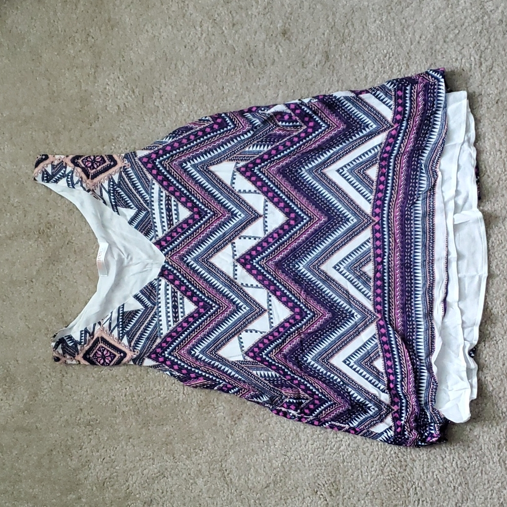 Small Renee C split back top